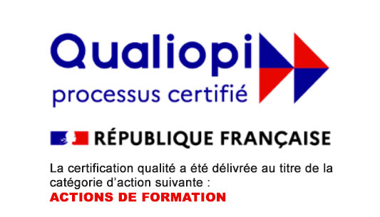 Logo de la certification Qualiopi