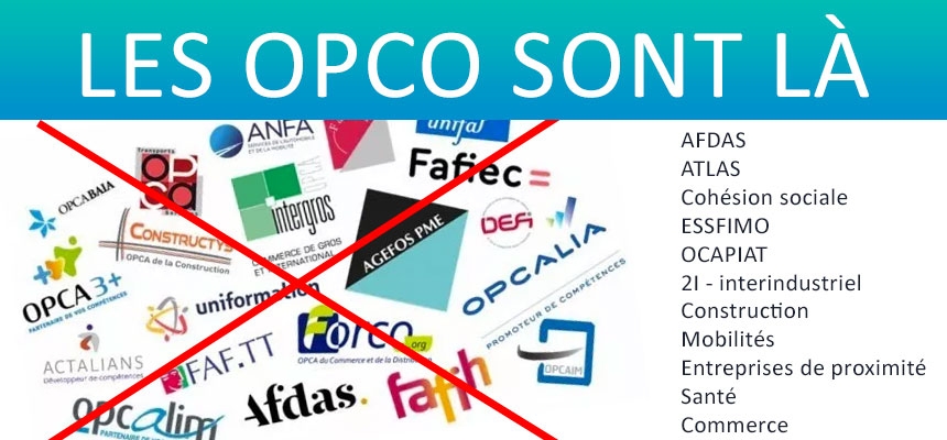 Image Actualité OPCO - Les opérateurs de compétences au 1er Avril 2019